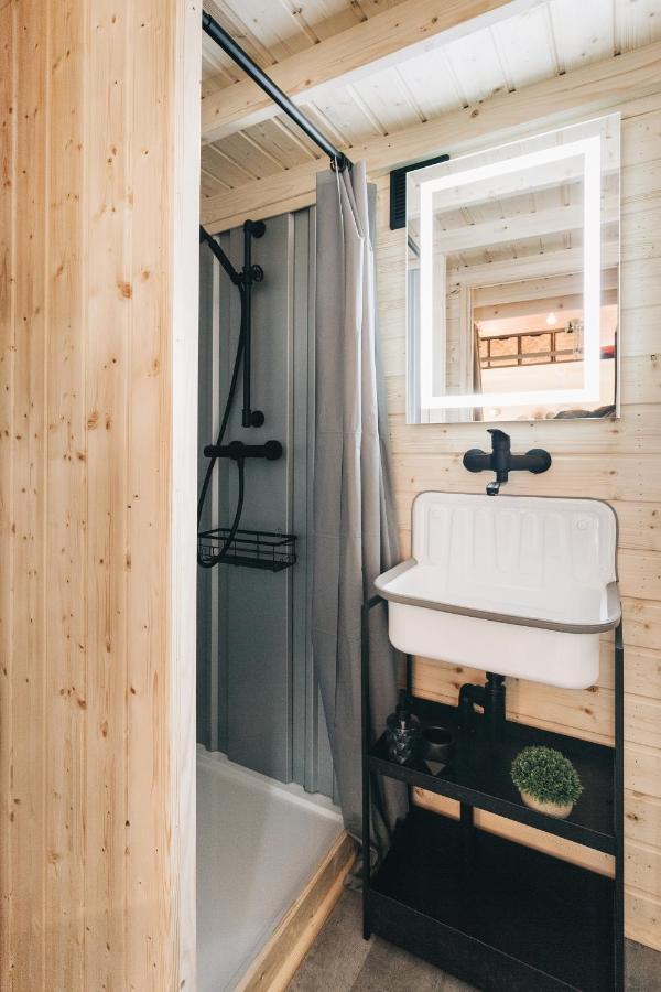 Apartment Idyllisches Tiny House Mit Sauna Loebau